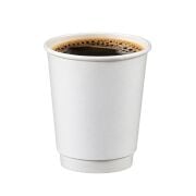 Karton Bardak Double Wall Beyaz 8 oz