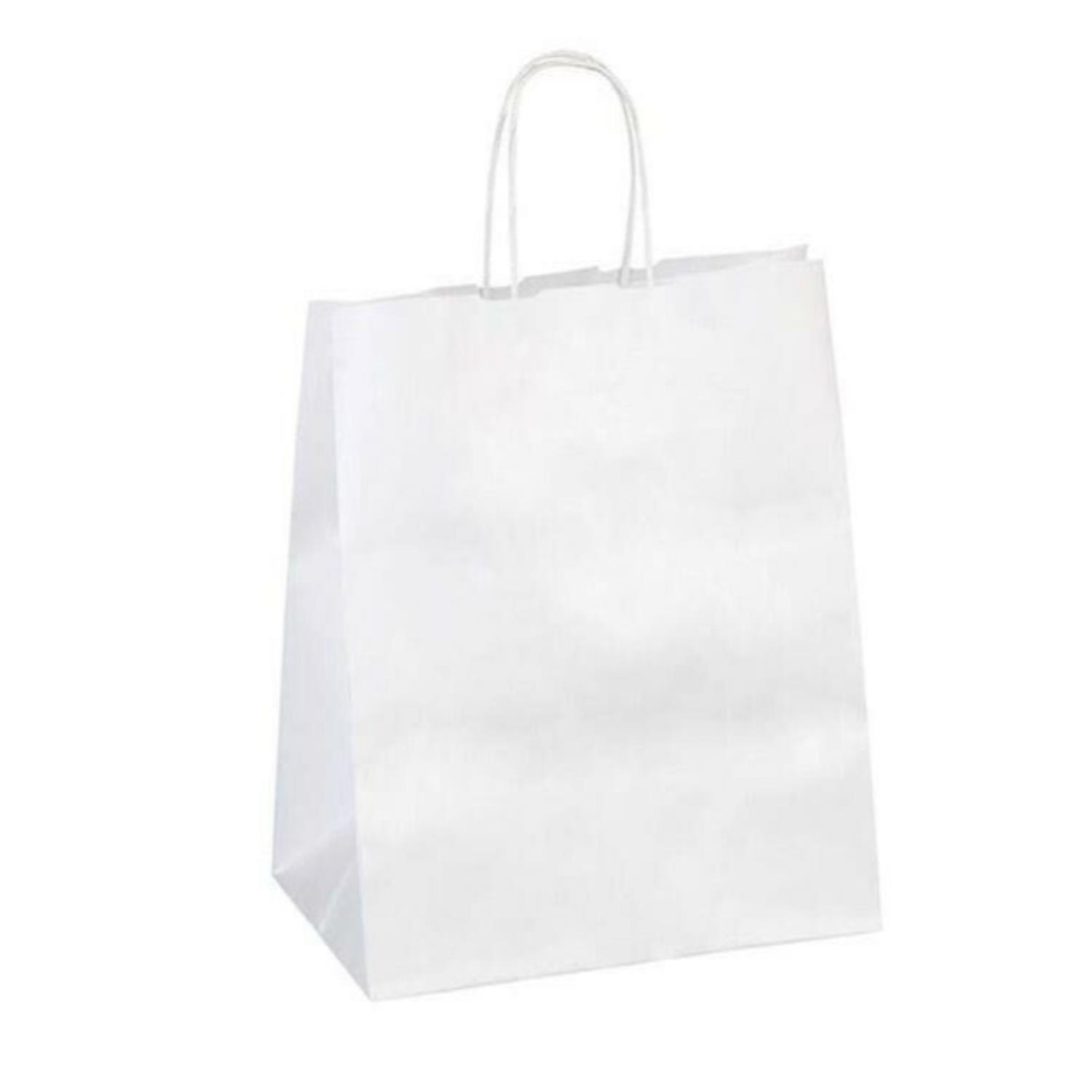 Beyaz Kraft Çanta 25x31x12cm 250 ADET