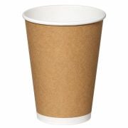 Karton Bardak Kraft 16 oz Double Wall