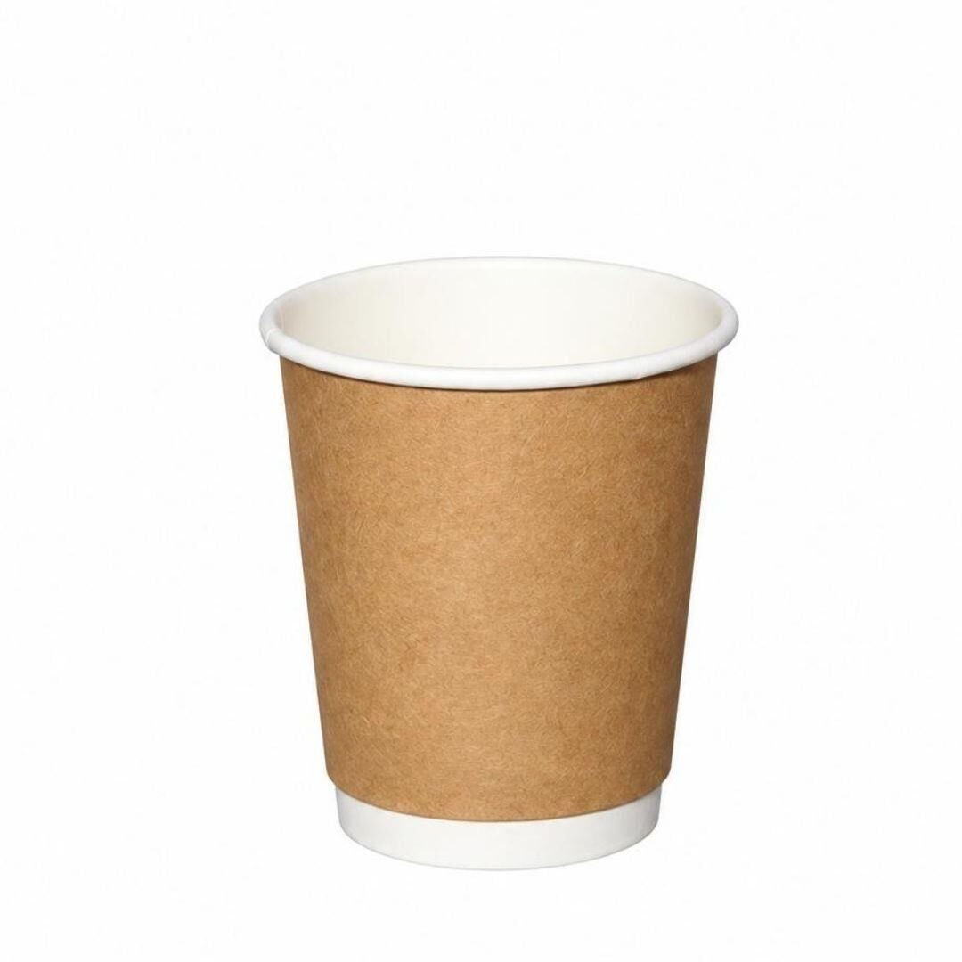 Karton Bardak Kraft 4oz Double Wall