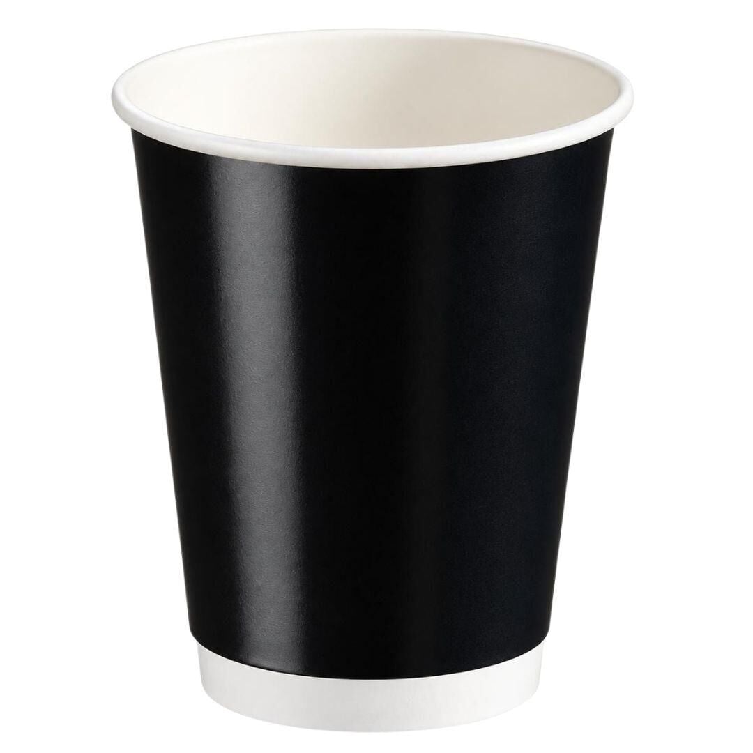 Karton Bardak Siyah 14oz Double Wall