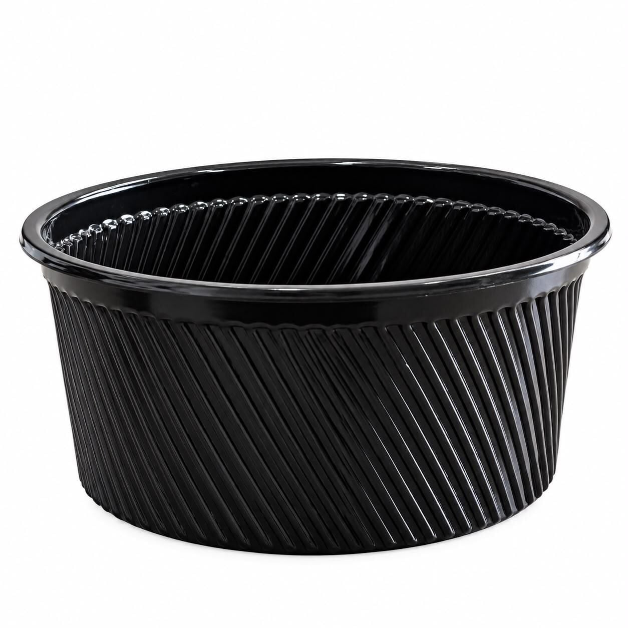 Plastik Siyah Çorba Kasesi 14oz Set