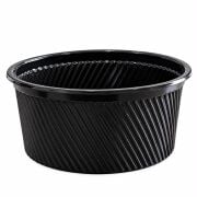 Plastik Siyah Çorba Kasesi 14oz Set