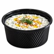 Plastik Siyah Çorba Kasesi 14oz Set