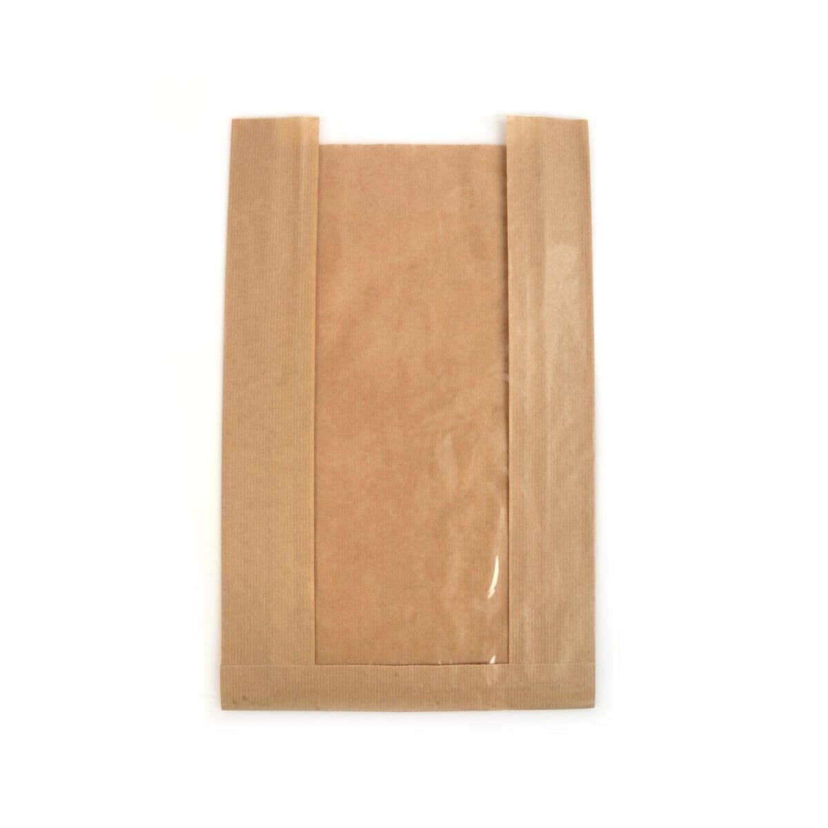 Kese Kağıdı Şamua 17x33x6cm Pencereli 10kg