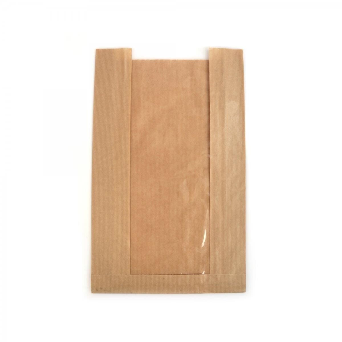 Kese Kağıdı Şamua 17x33x6cm Pencereli 10kg