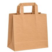 Kraft İçten Saplı Çanta 32x29x16cm