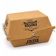 Konik Tabak ve Paket Servis Kutusu 7,5x10x4cm