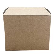 Kraft Tekli Pasta Kutusu 12x12x10cm 100adet