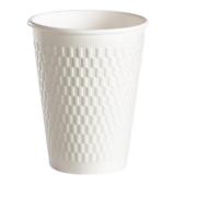 Karton Bardak Kraft 14 Oz Embossed
