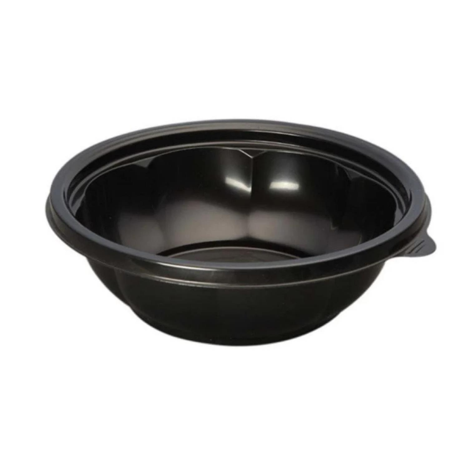 Salata Kabı Siyah Kap+Kapak 500 Gr